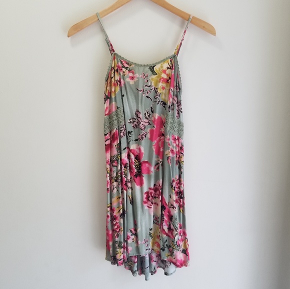 Mossimo Flowered Fit Flare Dress - Picture 2 of 6